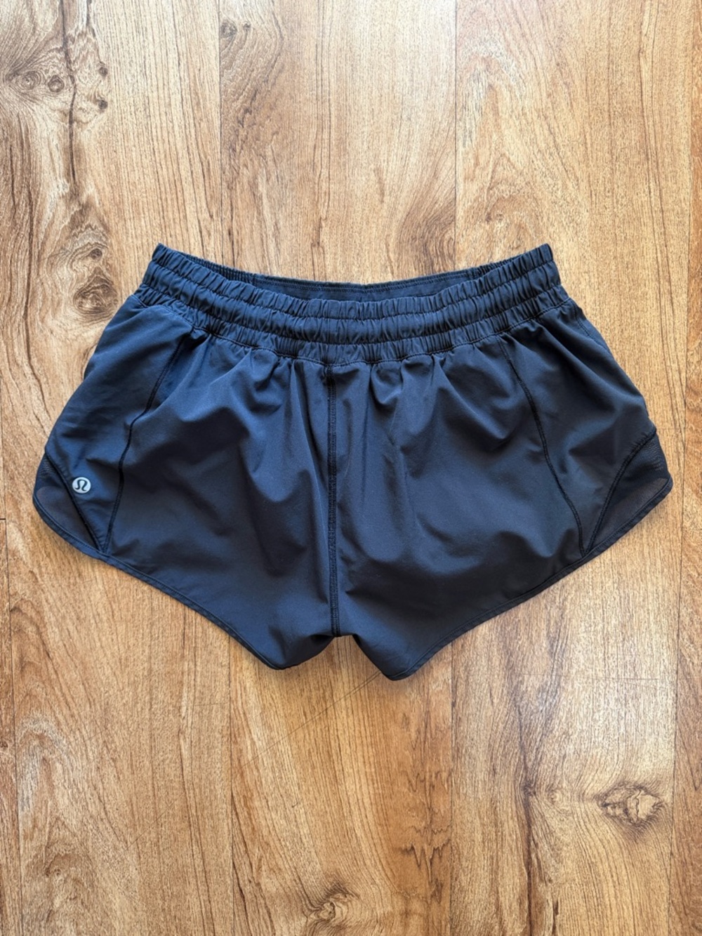 lululemon athletica Black Athletic Running Shorts